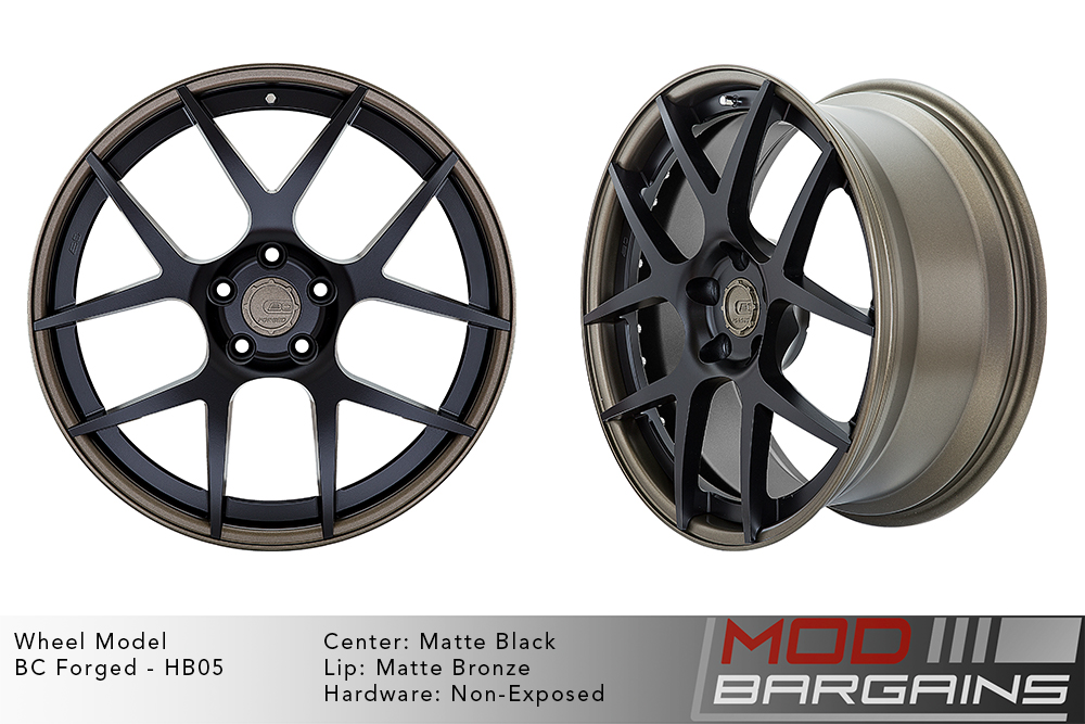 BC Forged HB05 / HB05S / HB05S35 Modular Wheels 18-21 Inch